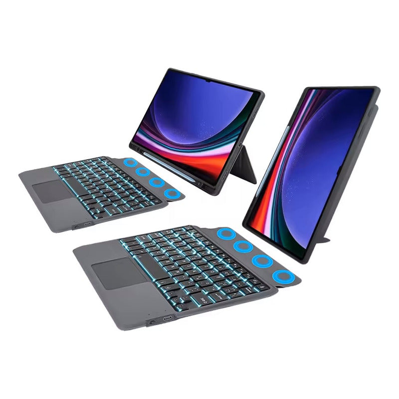Teclado Dorn Magic Touchpad Para Samsung Tab S9 Fe