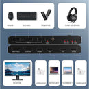 Switch KVM Dorn: Divida Portas e Monitores entre 2 Notebooks – 8K 60Hz e 4K 144Hz com Power Delivery 100W