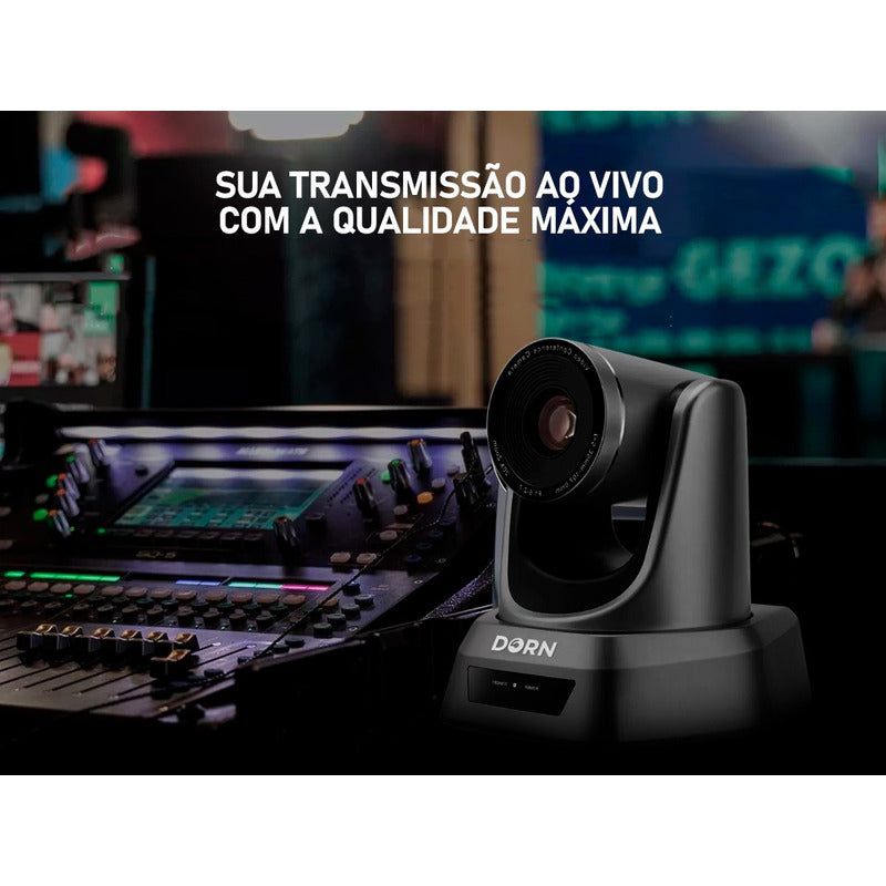 Câmera Robótica Ptz Dorn 20xh Hdmi Usb