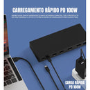 Dockstation Hub Dorn Thunderbolt Para Extender 4 Monitores