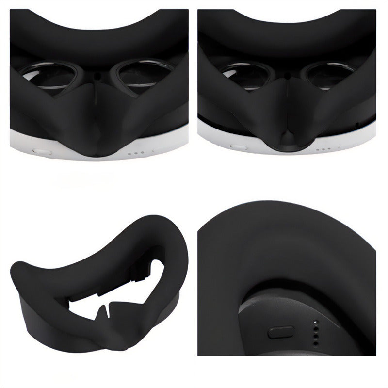 Máscara De Silicone Facial Para Meta Quest 3 Proteção Suor