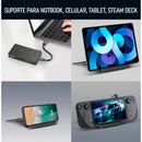 Dockstation Dorn USB-C 5 em 1 - Slot SSD M.2 NVMe/SATA, HDMI 4K, USB 3.2 10 Gbps e PD 100W