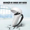 Kit de Proteção Virtua FX 5 em 1 para Meta Quest 3 - Capa, Grips, Máscara Facial e Protetor de Lentes