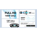 Câmera Robótica Ptz Dorn 120 Graus Conferência E Reuniões