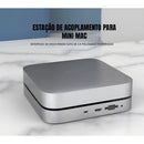 Hub Docking Station Dorn HD SSD 2.5 para Mac Mini - Expansão USB-C e Saída HDMI 4K