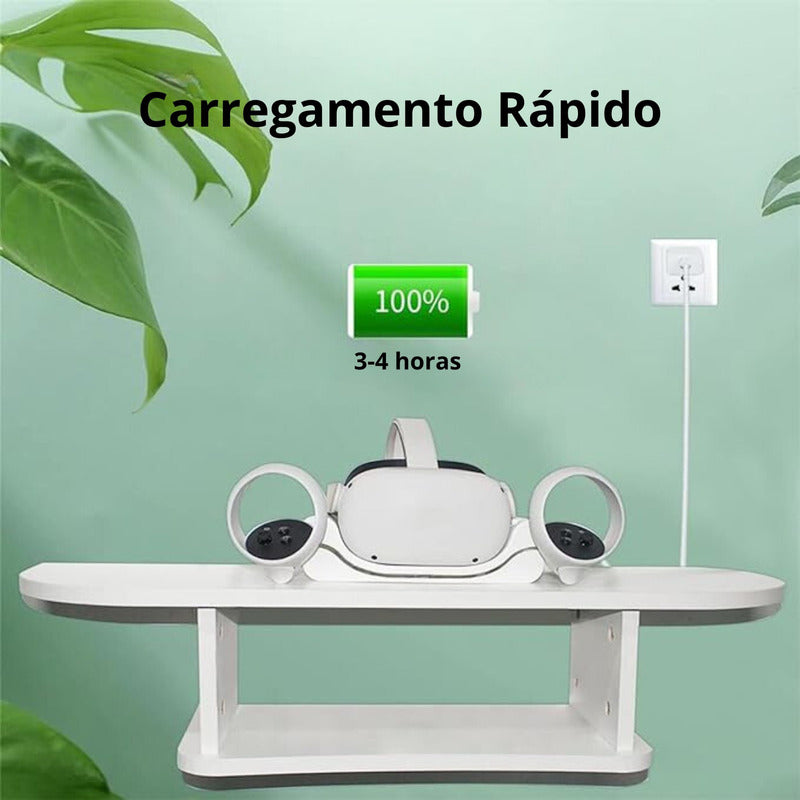 Suporte Stand De Carregamento Magnetico Para Oculus Quest 2