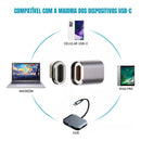 Adaptador Magnético Dorn USB-C - 40Gbps e Carregamento Rápido 100W