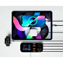 Carregador Automotivo Dorn Turbo 8 Entradas Usb + Usb-c + Pd