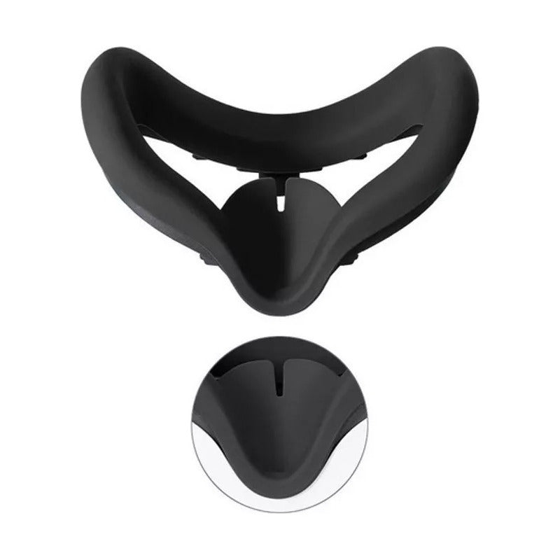 Capa Facial de Silicone Virtua FX para Meta Quest 2 - Anti-Suor, Lavável e Retenção de Luz Aprimorada