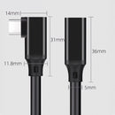 Cabo Extensor USB-C 3.2 Gen 2 Dorn - 10Gbps, Carregamento 100W e Vídeo 4K