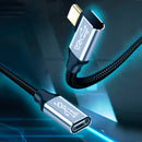 Cabo Extensor USB-C 3.1 Gen 2 Dorn - 10Gbps, 100W e Vídeo 4K@60Hz