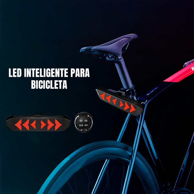 Lanterna Traseira Bike C/seta Inteligente S/fio - Virtua Fx