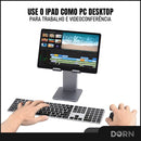 Suporte Hub 7 Em 1 Usb C 4k Para Tablet E iPad - Dorn