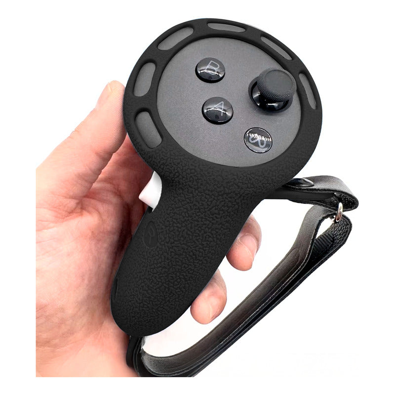 Kit de Proteção Virtua FX 5 em 1 para Meta Quest 3 - Capa, Grips, Máscara Facial e Protetor de Lentes