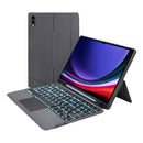Teclado Case Touchpad Dorn Bluetooth para Samsung Tab S9 / S9 FE - Suporte e Proteção Premium