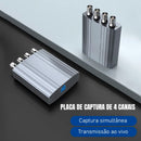 Placa De Captura Externa Usb 4x Sdi 720p 4 Canais Decklink
