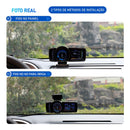 Computador de Bordo Dorn OBD2 Universal - HUD 2 em 1, Leitura de RPM, Temperatura, GPS e Alertas