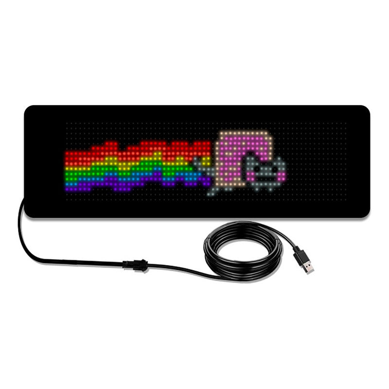 Painel de Led Flexível 39cm x 10cm RGB Bluetooth Virtua FX