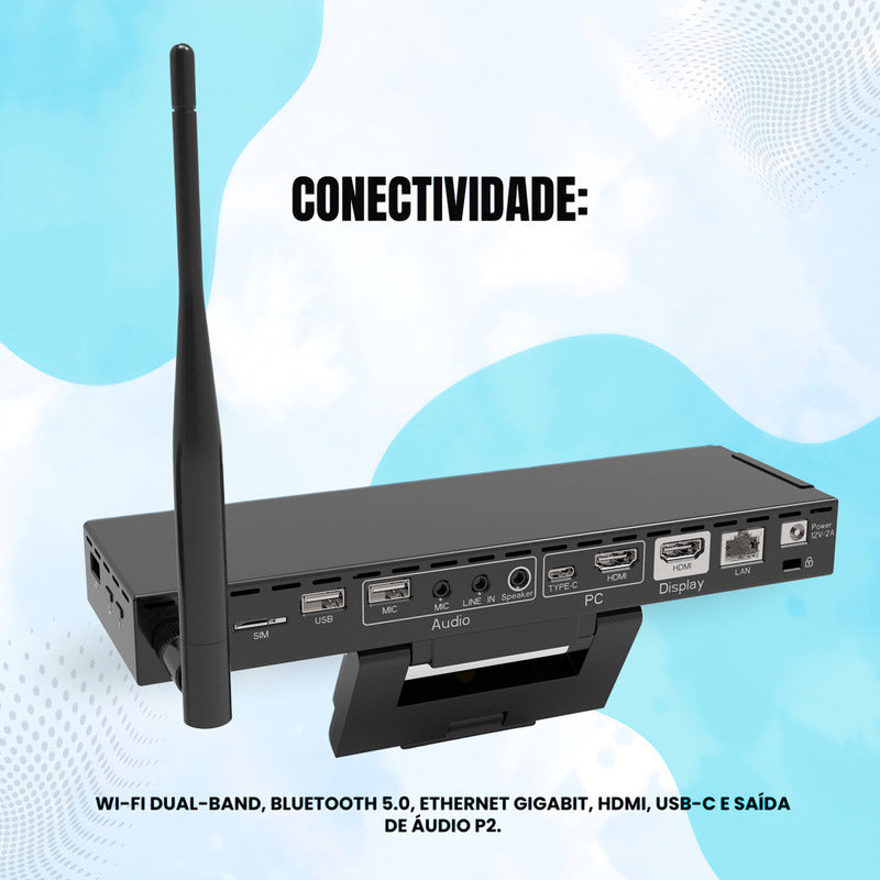 Webcam E Terminal De Videoconferência Dorn 4k A1 Android