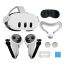 Kit de Proteção Virtua FX 5 em 1 para Meta Quest 3 - Capa, Grips, Máscara Facial e Protetor de Lentes