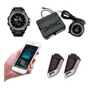 Kit Start Stop Partida Remota + Relógio Chave Keyless Preto