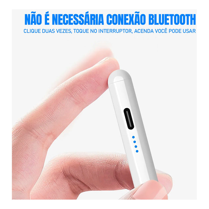 Caneta Stylus Com Palm Rejection Compativel iPad Ou Android