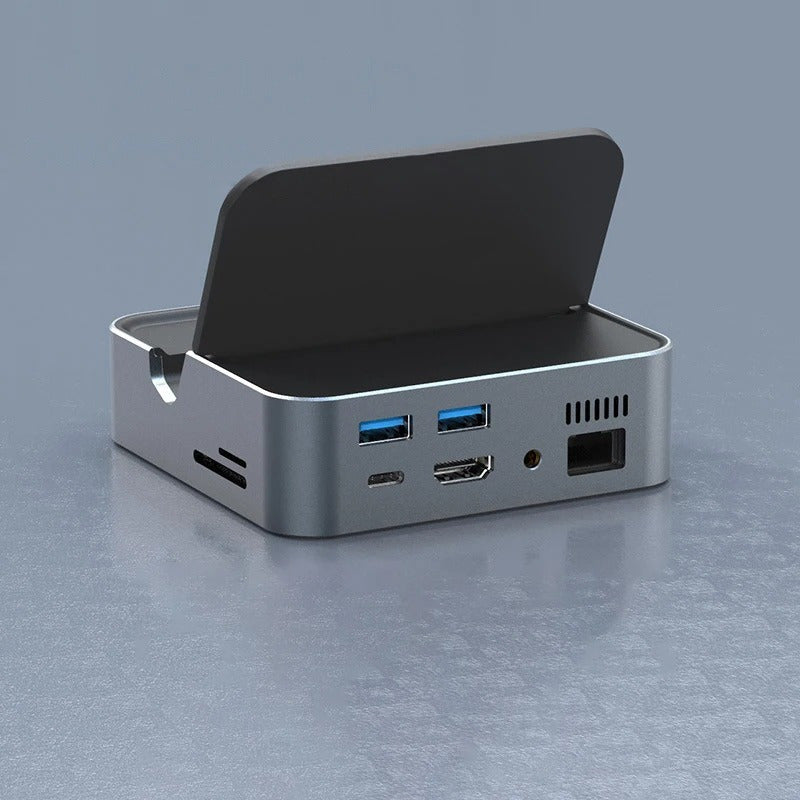 Dockstation Hub 10 Em 1 Hdmi 4k, Sd+tf, + Usb3.0 P/ Celular