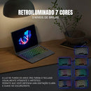 Teclado Doqo Aluminium Magic Sem Fio Para iPad 10.2