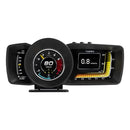 Computador de Bordo Dorn OBD2 Universal - HUD 2 em 1, Leitura de RPM, Temperatura, GPS e Alertas