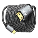 Cabo Dorn USB-C Thunderbolt 3 para HDMI - 4K@120Hz, Suporte 8K, 1080p@360Hz e MST