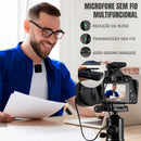 Kit Microfones Lapela Fxpro Universal Bluetooth + P2