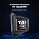 Computador de Bordo Dorn OBD2 Universal - HUD 2 em 1, Leitura de RPM, Temperatura, GPS e Alertas
