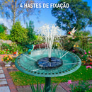 Chafariz Fonte Placa Solar Flutuante Piscina Lago Aquário