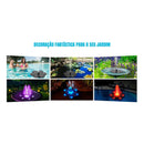 Chafariz Fonte De Água Energia Solar Submersível Decoração