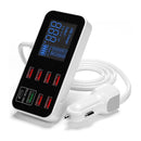 Carregador Automotivo Dorn Turbo 8 Entradas Usb + Usb-c + Pd