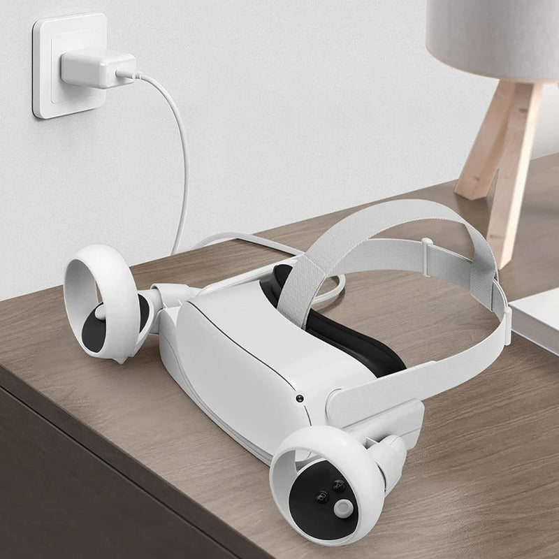 Suporte Stand De Carregamento Magnetico Para Oculus Quest 2