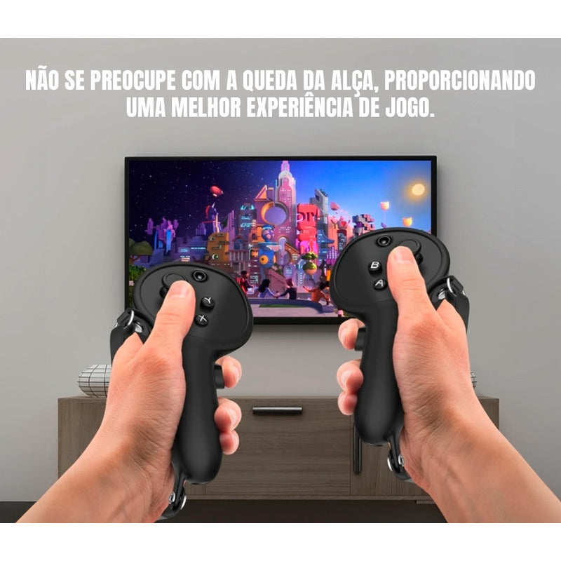 Capa Silicone Virtuafx Para Meta Quest 3 - Protetores