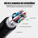 Adaptador Dorn USB-C 4 em 1 - Hub com 2x HDMI 4K, USB 3.0 e PD 60W