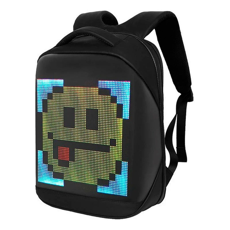 Mochila Virtua FX Com Tela Led Bluetooth Personalizável Via App