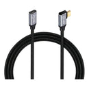 Cabo Extensor USB-C 3.1 Gen 2 Dorn - 10Gbps, 100W e Vídeo 4K@60Hz