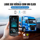 Kit de Partida Remota Dorn para Caminhões e Vans - Chave Canivete de Presença, Senha no Vidro e Start/Stop