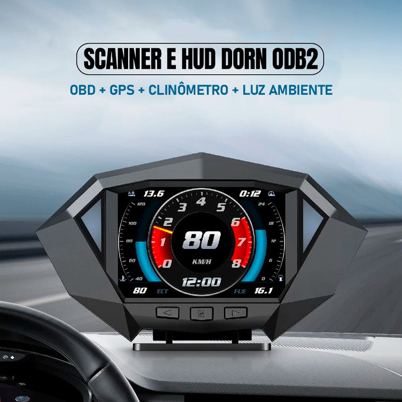 Scanner Dorn Temperatura E Pressão Odb2.