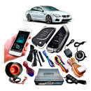 Kit de Partida Remota Dorn - Chave de Presença, Senha no Vidro, Botão Start/Stop e Alarme Antifurto
