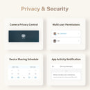 Câmera Robô Inteligente Enabot 2k, Visão Noturna E Áudio