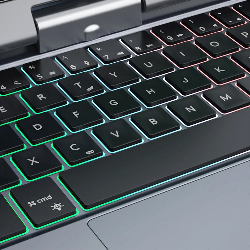 Teclado Doqo Magic Para iPad Mini 6 E 7 - Prata