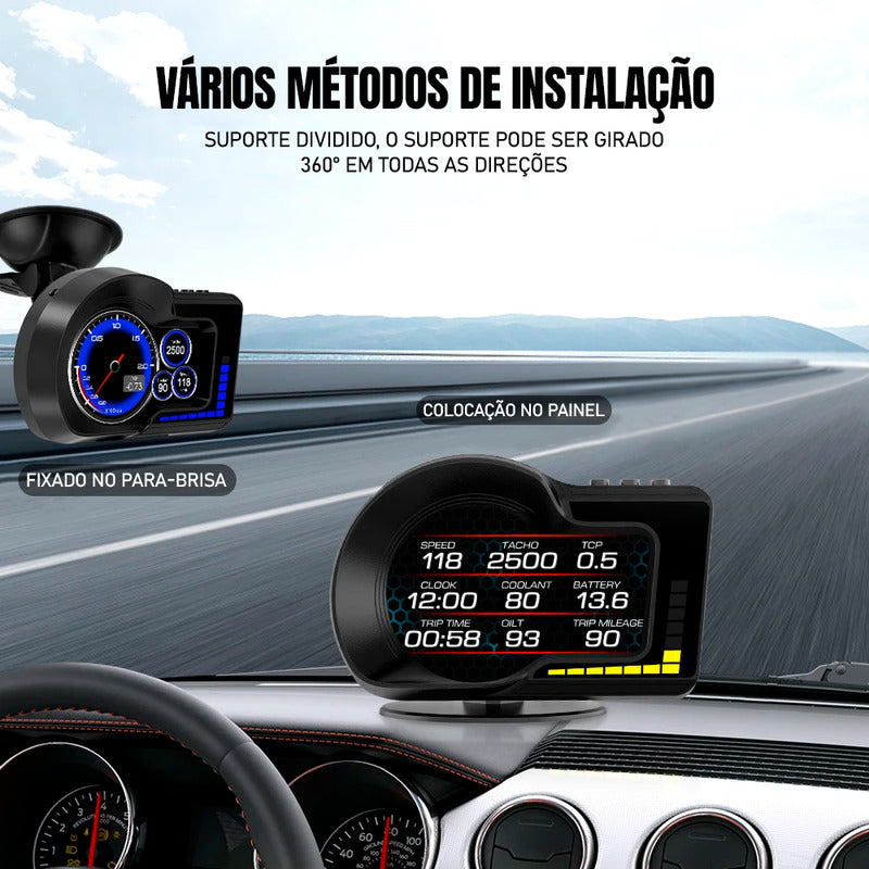 Scanner Dorn Odb2 Pressão Temperatura Velocidade Rpm.