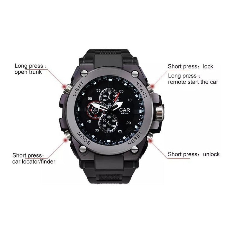 Relógio Smart Dorn com Chave de Presença - Bloqueio e Desbloqueio Automático Veicular