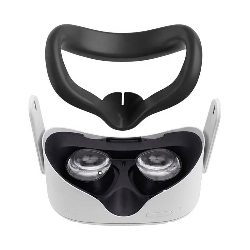 Capa Facial de Silicone Virtua FX para Meta Quest 2 - Anti-Suor, Lavável e Retenção de Luz Aprimorada