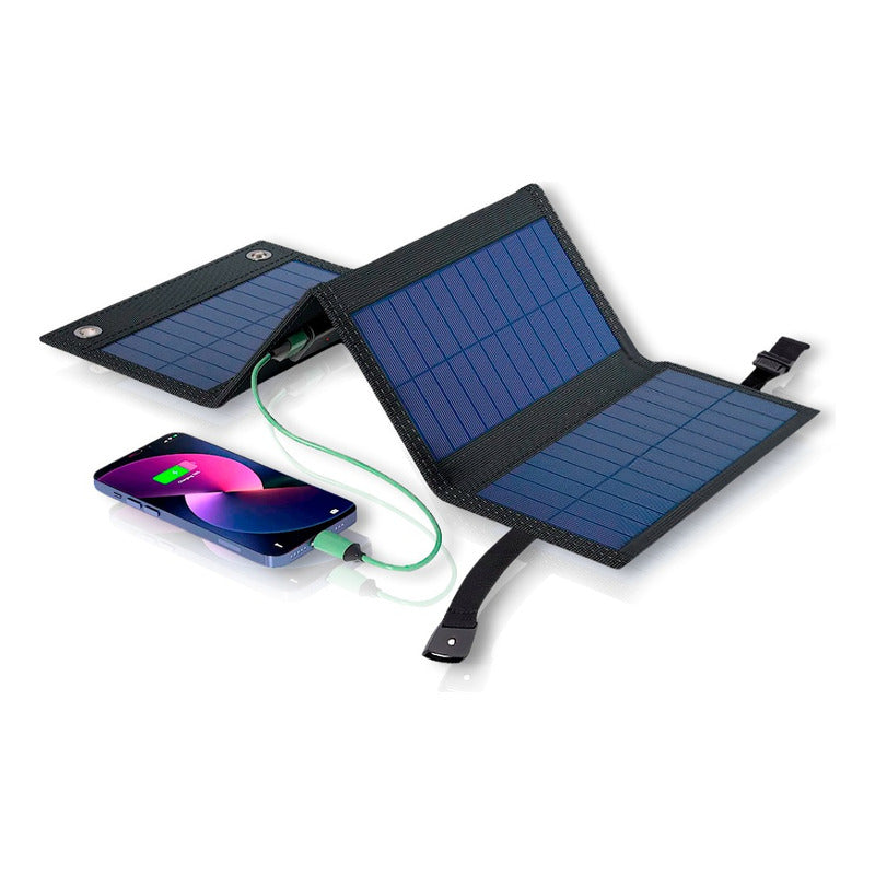 Carregador Solar Painel Solar Portátil Impermeável Usb