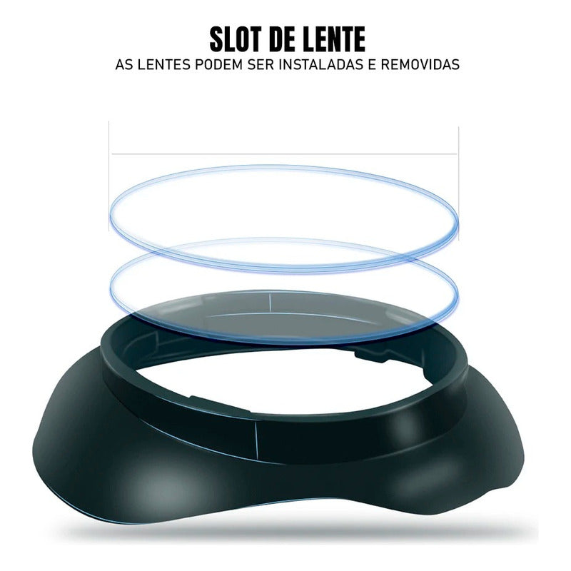 Lente de Proteção Virtua FX Anti-Azul para Meta Quest 3 - Filtro de Luz Azul e Instalação Clip-on